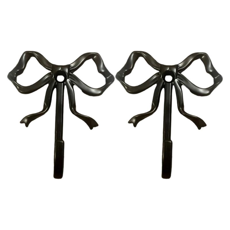 Stilvolle Metall-Schleifen Türhaken mit hoher Tragkraft Werkzeuglose Montage Für Schlafzimmer-Aufbewahrung