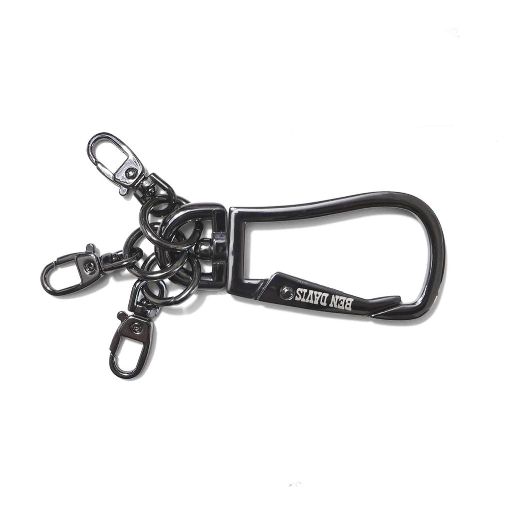 Bendibis BDW-8456 Carabiner Key Holder, Carabiner Key Holder, BK Men's