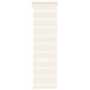VidaXL Store Zèbre Beige Marbré Largeur Du Tissu 45,9 Cm Polyester, Store À Enrouleur Zébré, Store Zébré Pour Fenêtre, Store 4014641