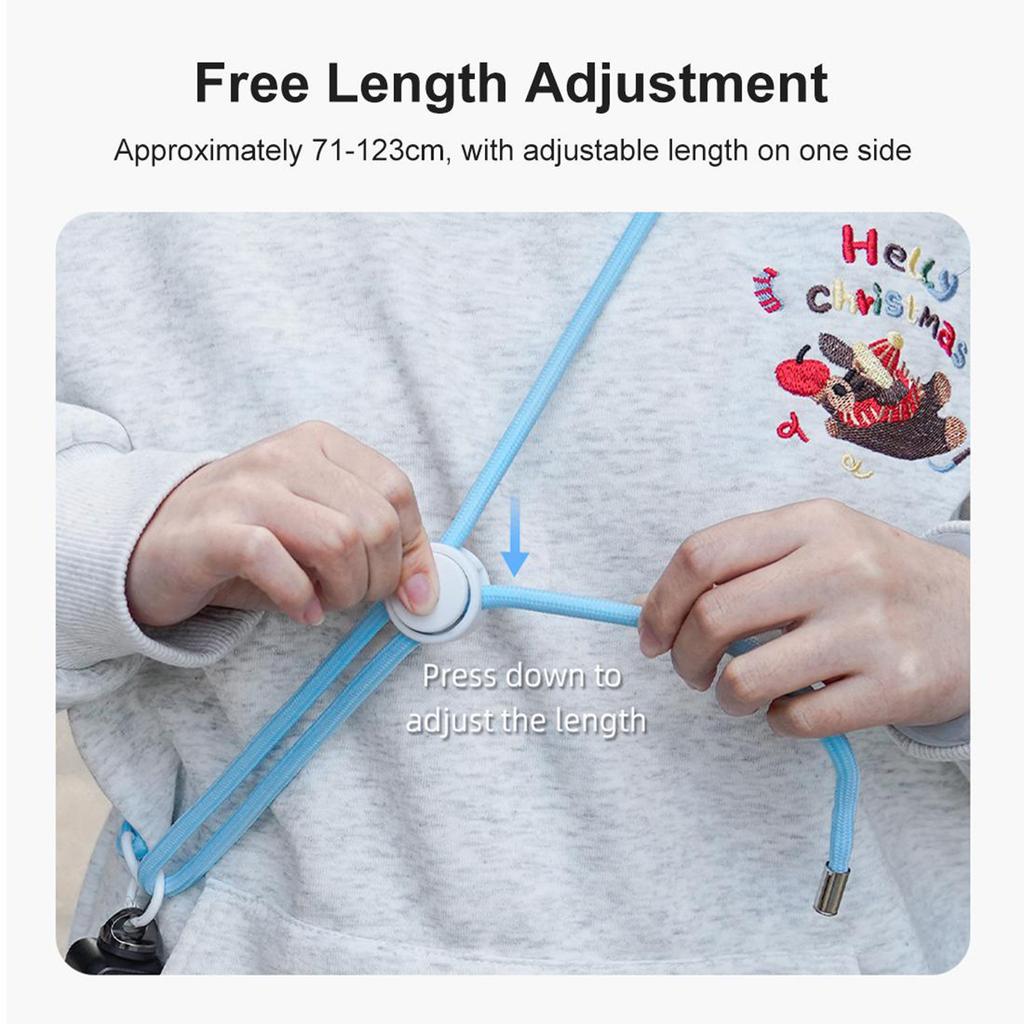 Sports Camera Shoulder Strap Nylon Neck Lanyard with 1 4 Thread for Action Cameras