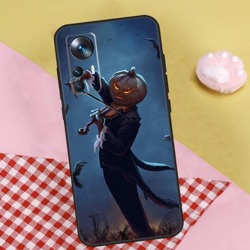 Halloween Pumpkin Ghost Mummy Case For Xiaomi 13T 12T 11T Pro 13 Ultra 12 Lite 12X POCO F5 X5 X3 Pro X4 F4 GT M5 M5s F3
