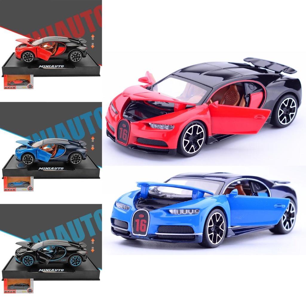 Exquisite Collections 132 Bugatti Gt Alloy Diecast Car Model With Sound And Light Features