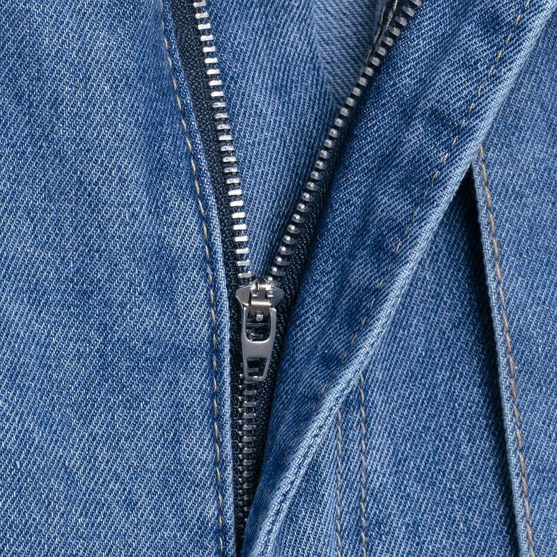 Kaslead New Women Clothes Western Style High Waist Paper Bag Type Denim Leisure Shorts 4730003