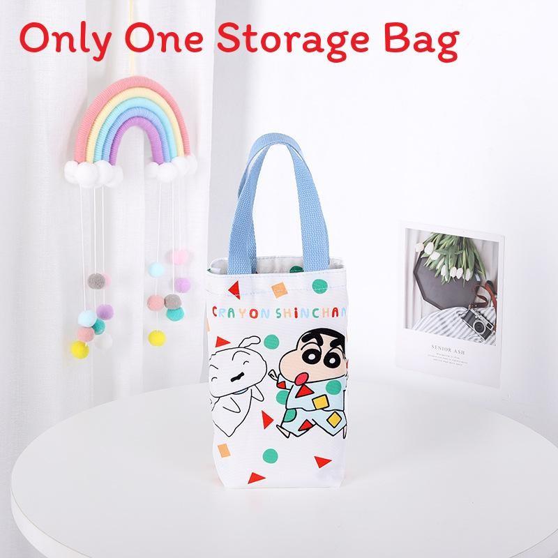 Crayon Chan Shin Canvas Handbag With Waterproof Material For Commuting School