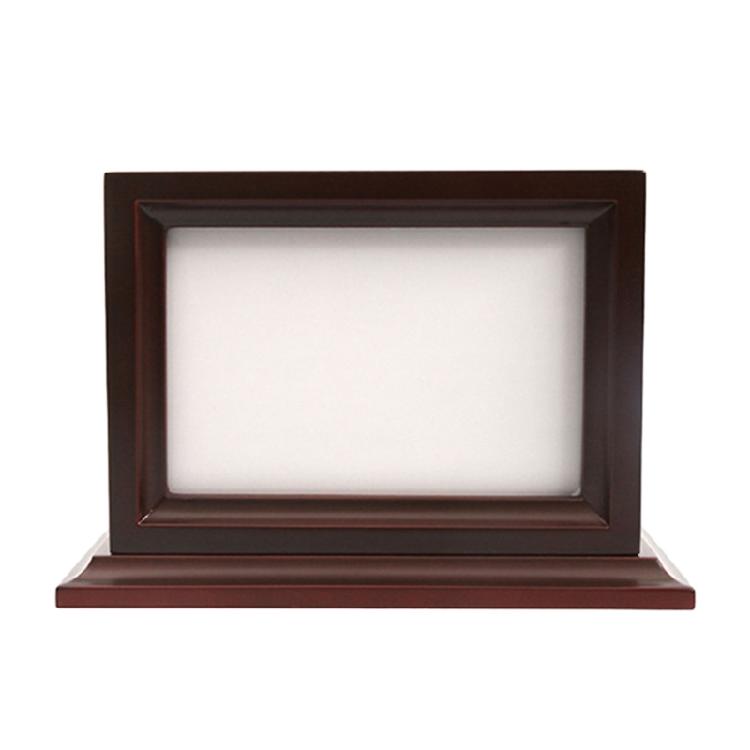 Wooden Pet Urns for Dog Cat Pet Memorial Funeral Casket Urn Box with Photo Frame 1