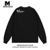Medmheoar [Same Style as Hou Minghao] National Fashion Brand Long sleeves Shirt Men's and Women's T-shirt [Three Standard Complete]]