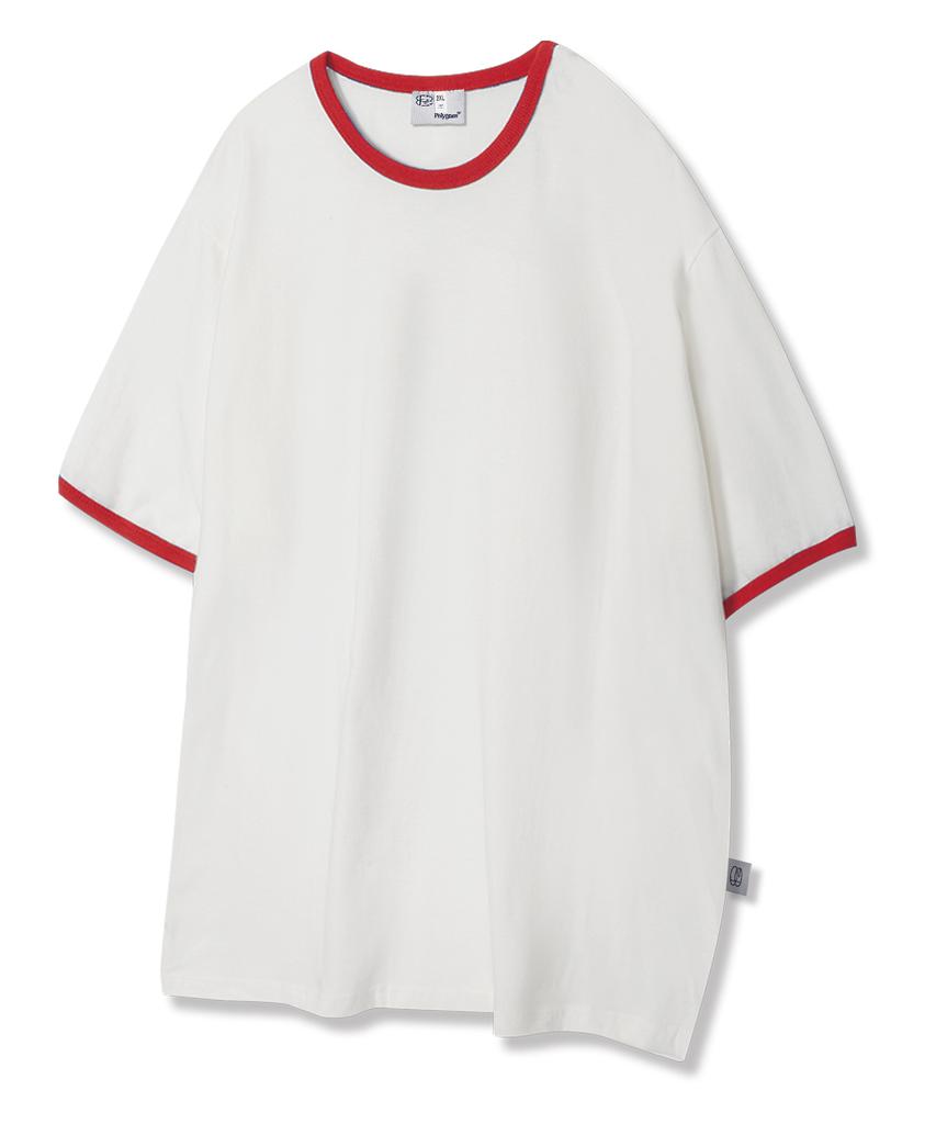 POLYGRAM Basic Cotton Ringer Short Sleeve T-Shirt - 3 Colors
