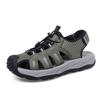 Fashion Summer Outdoor Sandals for Man Shoes Breathable Hiking Shoes Water Beach Mens Sandals Camping Climbing Aqua Sneaker White