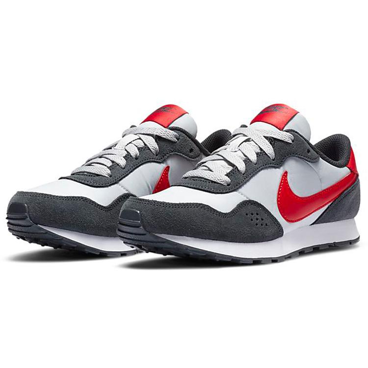 New Nike MD Valiant Dark Grey University Red GS CN8558-003
