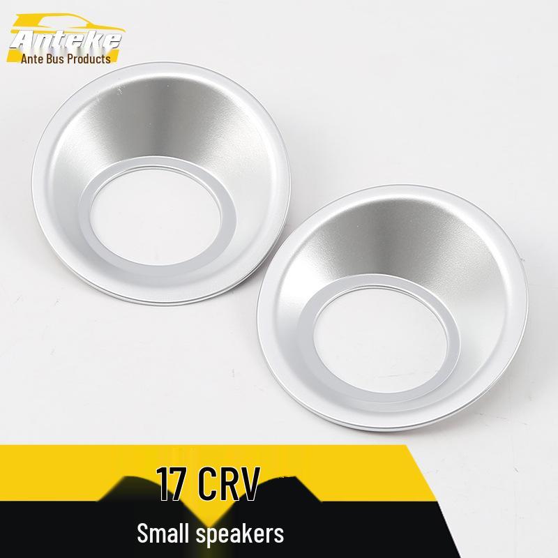 17 CRV Speaker Cover Decorative Frame Audio Box Trim Ring Car Accessory