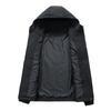 Men's hooded color-blocked jacket trendy spring and autumn new casual ruffian couple pilot staff jacket