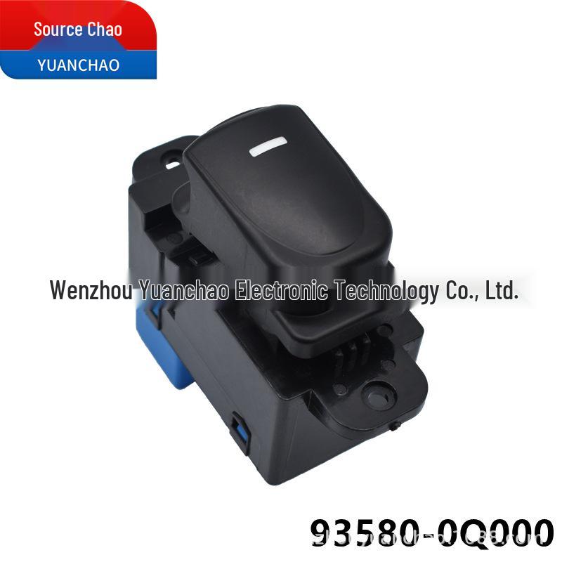 

Совместимый переключатель стеклоподъемника Hyundai Elantra 93580-0Q000, кнопка электрического стеклоподъемника для моделей 2008-2016 годов. Electric