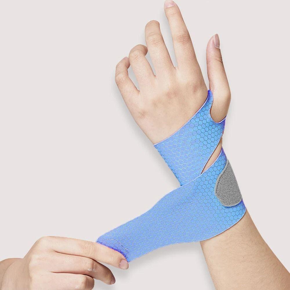 Breathable Sport Slim Wrist Wraps Adjustable Wrist Compression Band Wrist Guards  Tendonitis