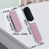 Portable BlingBling Comb Mirror Crystal-Encrusted Rhinestone Hair Comb  Gift for Girls