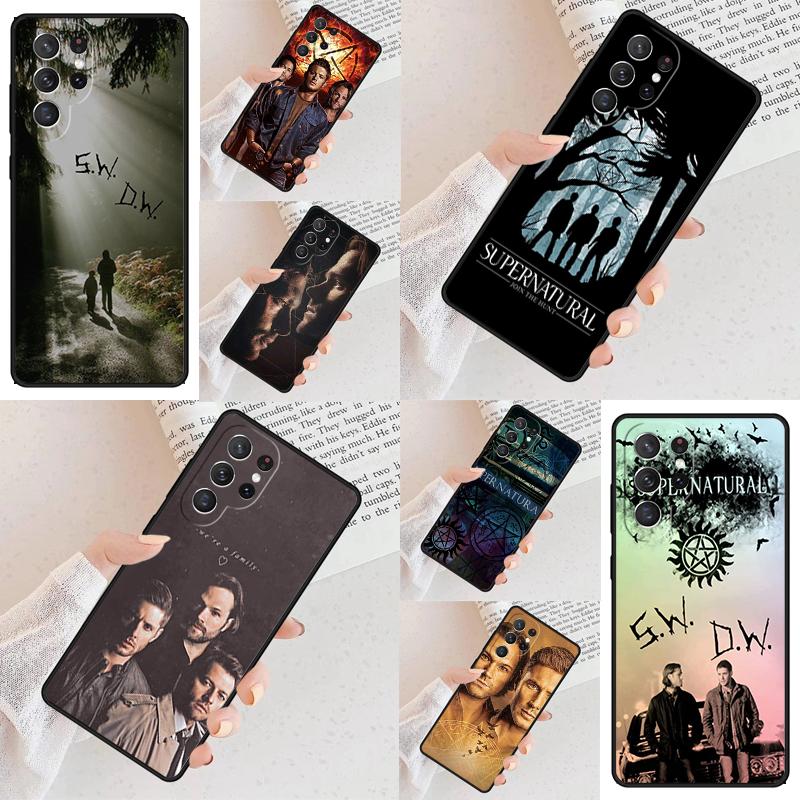 Supernatural TV Show SOFT Cell Phone Case for Samsung Galaxy S26 Ultra S25 S24 S23 S22 S21 S20 Note10 Cover