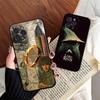 Movie The L-Lord R-Rings Black TPU Phone Case For Iphone17 Air 16 15 14 13 12 Pro 11 Pro Max Plus Protective Lens Cover Case