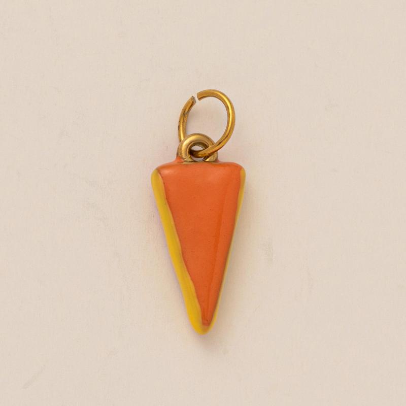 Diy Enamel Stainless Steel Pendant Colorful Fruit Banana Watermelon Orange Avocado Pendant Handmade Jewelry Accessories