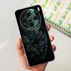 For Vivo X100 / X100 Pro Fashion Dragon Metal Pattern Case Cover For VivoX100 X 100pro 5G Soft Silicone TPU Phone Cases
