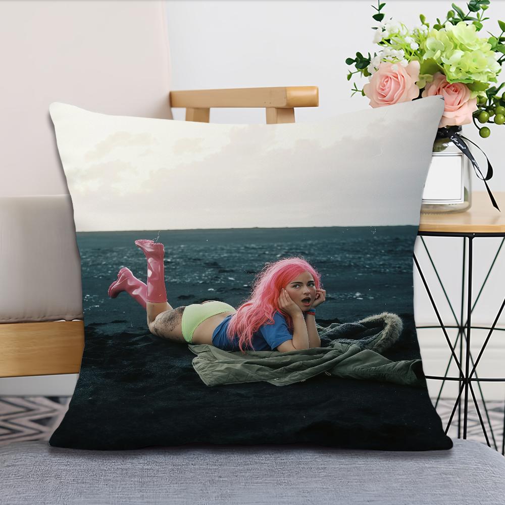 Singer A-Addison Rae Addison cushion cover Pillow Case Square Cushion Room Bedroom Headboard Sofa Living Backrest Nap Time