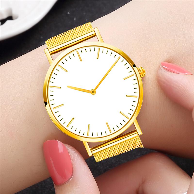 Orologio al quarzo di moda da donna Orologio di lusso Ora Argento Sottile  cinturino in maglia in acciaio inossidabile Orologi casual acquista in modo  economico — spedizione gratuita, recensioni reali con foto —