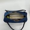Contrasting-color Boston Pillow Denim Bag with Large Capacity and Single-shoulder Crossbody Design