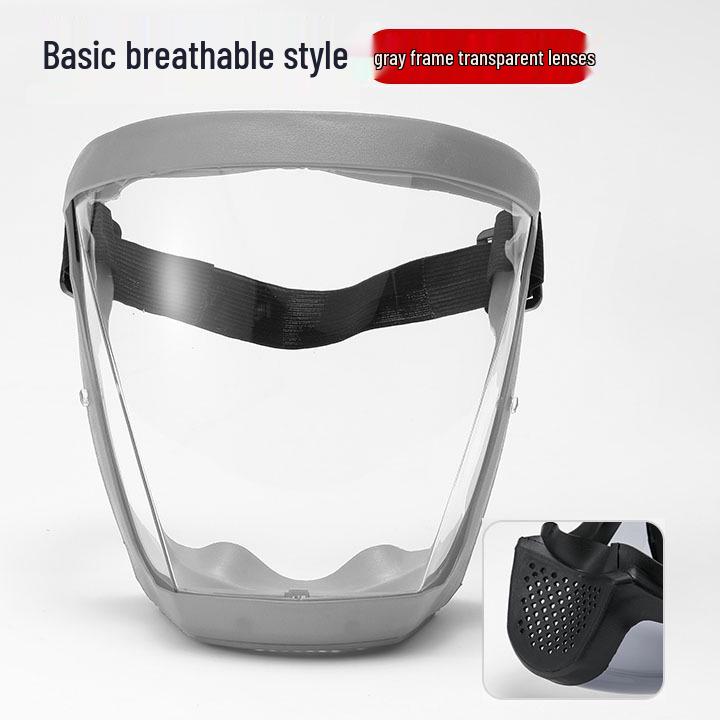 

Повноцінний напівкруглий полікарбонатний захисний щиток для обличчя