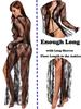 CP5XL Exotic Nightgown Female Secret Lingerie Nightgown Transparent Sexy Teddies Evening Erotic Coats Temptation Long Underwear