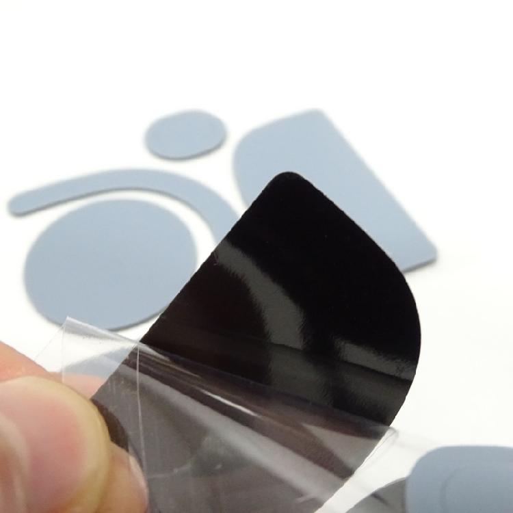 1 Set Mauspads für GPROX Superlight 2 Maus Ersatz-Mausfüße Gleiter Gebogene Kanten Mauspads Aufkleber