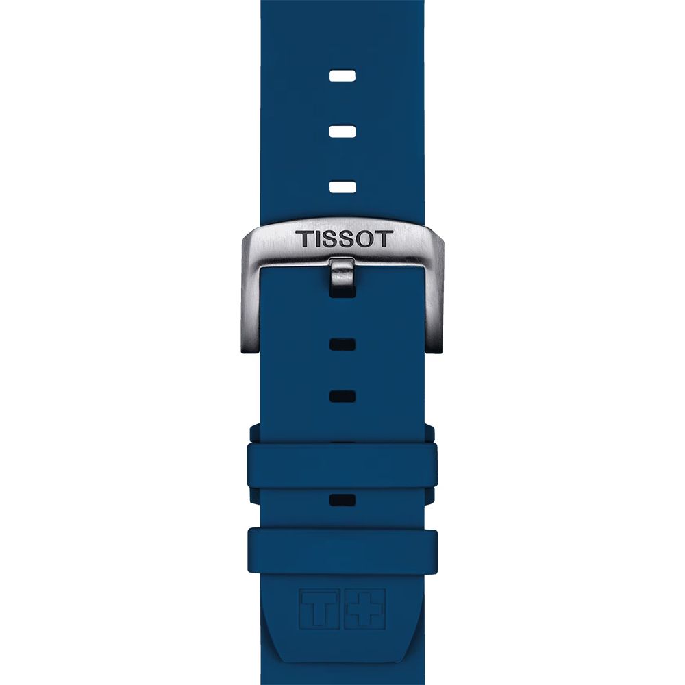 [Tissot] Dark Blue Rubber Strap 22 MM T852.047.175