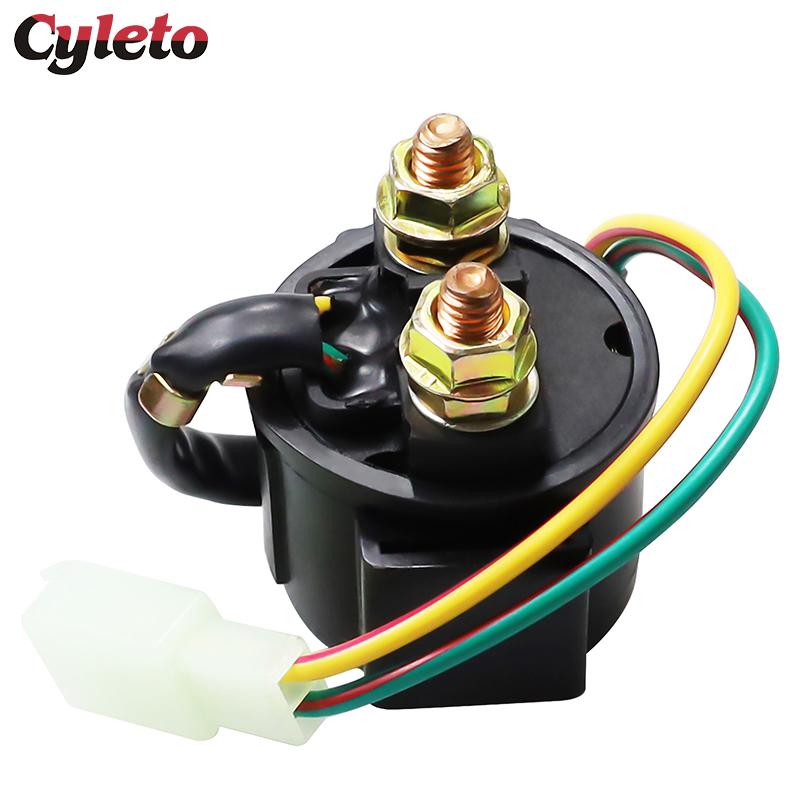 Motorcycle Starter Solenoid Relay For Honda CB300 CBF300 CB350 CB360 CB400 CB450 CB450SC Nighthawk 450 CB500 CB550 CB750 CB750F