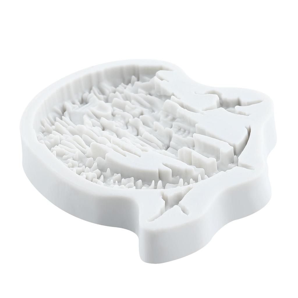 Castle Silicone Mold Moon Castle Fondant Molds Cake Decorating Tools Theme Cake Dessert Decorated Chocolate Candy Mold