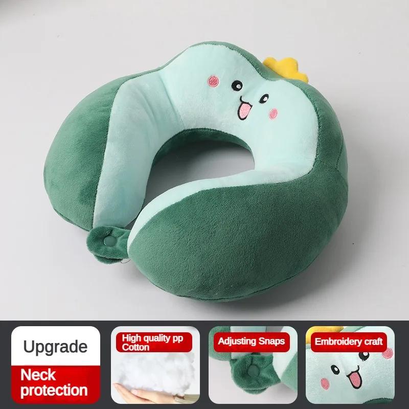 

Автомобильная портативная U-образная подушка, подушка для защиты шеи с рисунком из мультфильмов, подушка для путешествий на открытом воздухе в виде самолета, автомобильные аксессуары