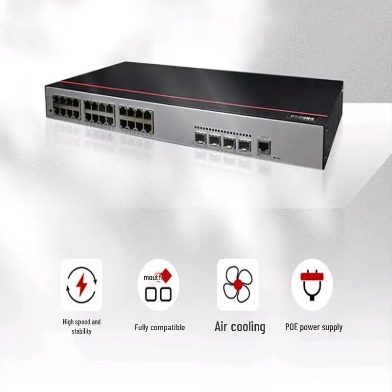 

Huawei S5735S-L Series Enterprise Ethernet Switch CN plug (adapter included)