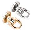 D  Stud Screw D  Rivet Sturdy Rotatable Simple Installation Zinc Alloy Iron Versatile for Handbags