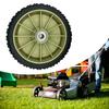 Hand Truck Strollers Push Mower Wheel Easy Installation Rubber Wheel Diameter 7.5'' For Lawn Tractors And Carts