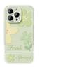 Oil Painting Flower Apple Iphone16promax Mobile Phone Case with Invisible Bracket 15plus Transparent 14 Protective Case 13