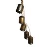 Metal Christmas Cow Bells Vintage Tranquil Wind Chimes  Christmas Tree Decoration