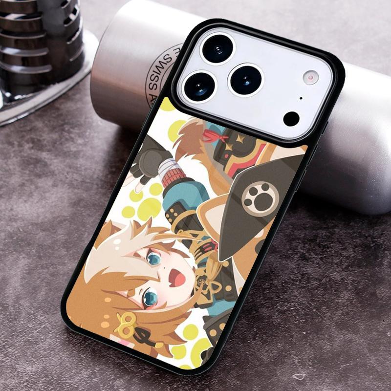 Genshin Impact Gorou Phone Case for iPhone 17 16 15 Pro Max Air 14 13 12 11 Plus Shockproof Cover