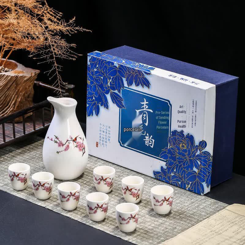 Yiceng Ceramic Baijiu Set