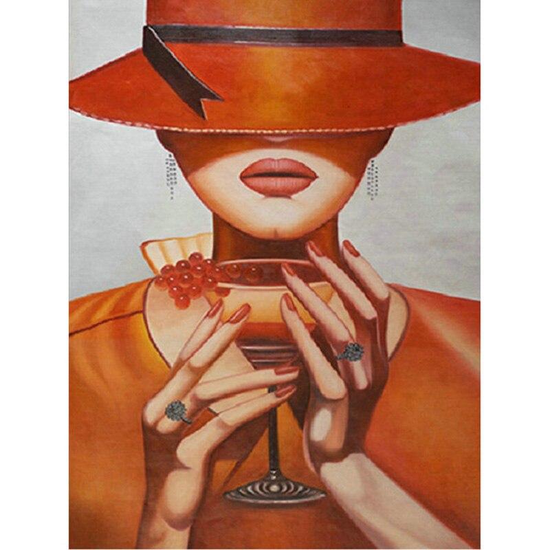 

DIY 5D алмазная живопись женщина Алмазная вышивка стразами полный круглый/мозаика пейзаж вышивка крестом домашний декор художественный подарок Full Round 30x40CM