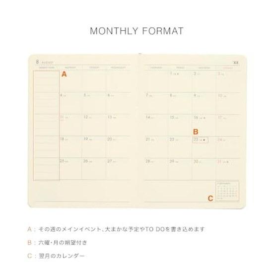 Notebook 2027 Hightide Moomin Green A6 Weekly Block Starts October 2026 Schedule Book
