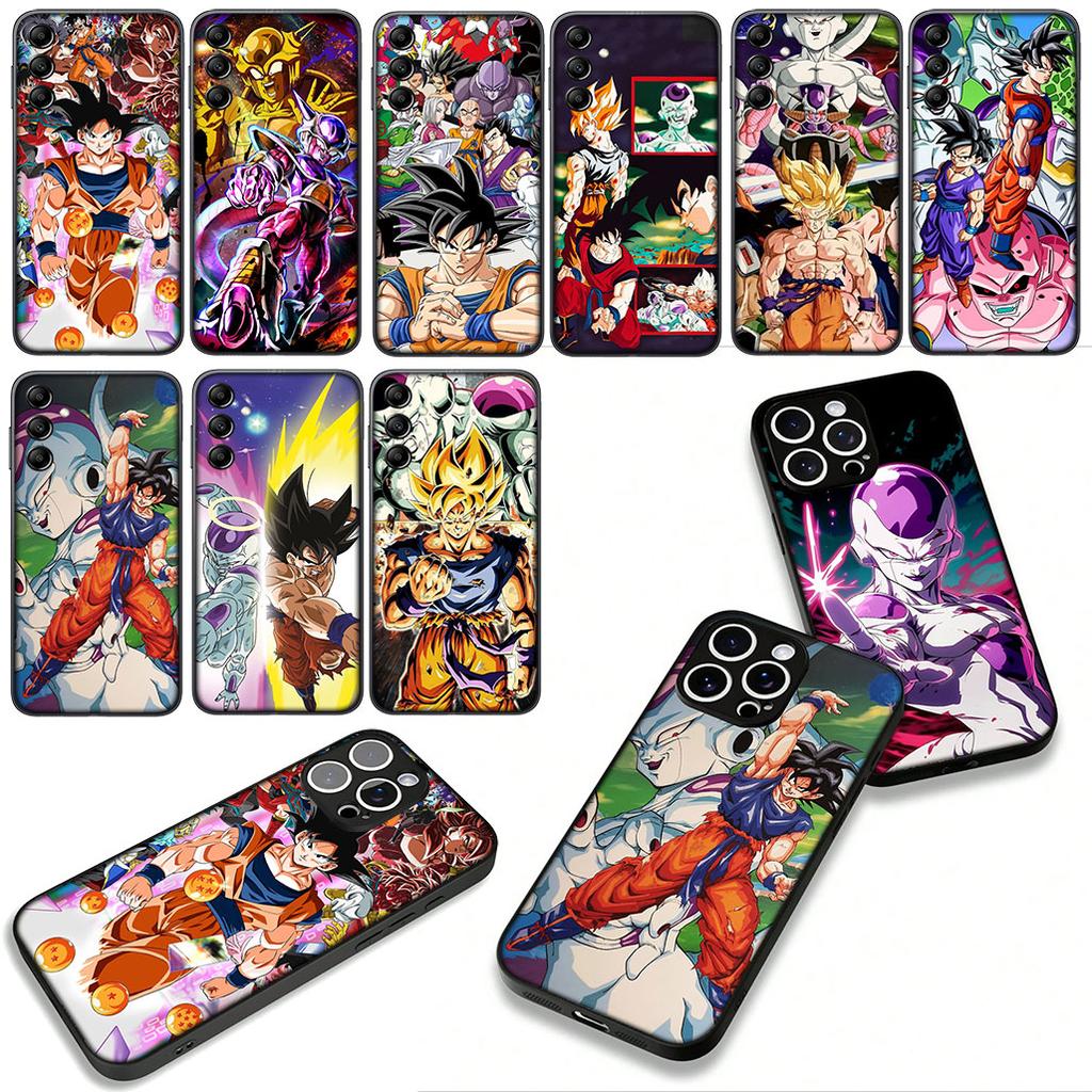 For Motorola Moto G54 G05 G24 G55 G75 G85 G15 G57 G86 Power Edge 50 30 Fusion Neo Pro Case Dragon Gokus Ball DragonBalls Frieza