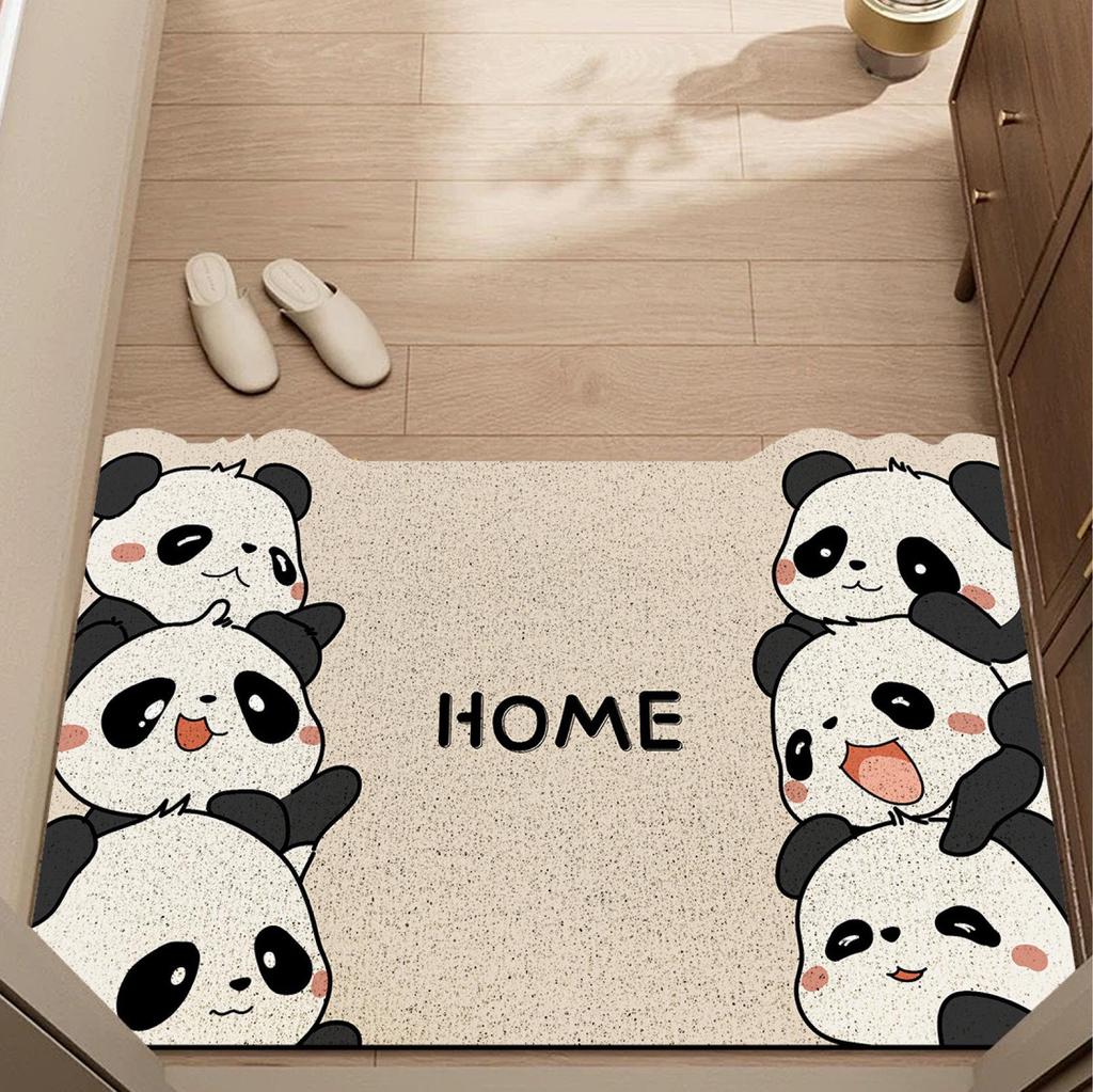 Irregular Shape Non-Slip Cute Coil Door Mat - Dirt-Resistant and Customizable Entry Rug