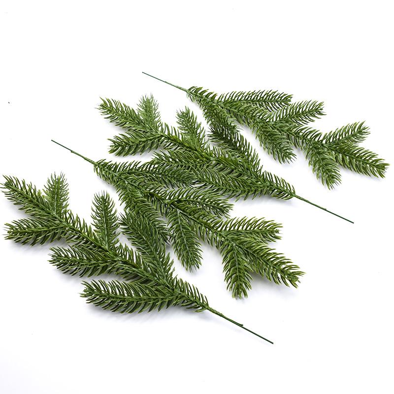 20/50pcs Artificial plants decorative flowers wreaths christmas tree household products vases decoration diy navidad Garland Box