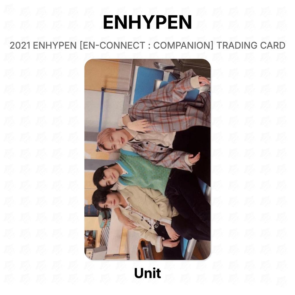 ENHYPEN 2021 ENHYPEN [EN-CONNECT : COMPANION] TRADING CARD Official Photocard