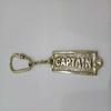 Captain Jack Sparrow Unique Collectible Gold Brass Key Chain