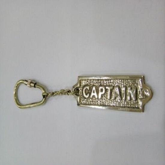Captain Jack Sparrow Unique Collectible Gold Brass Key Chain