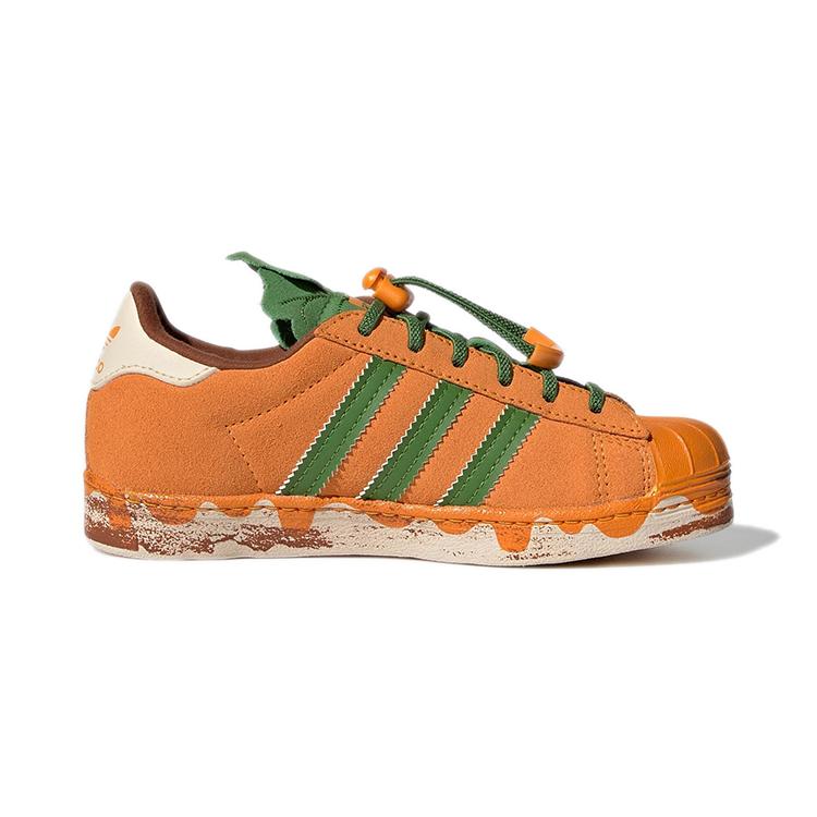 adidas Originals SUPERSTAR 360 Leather Lightweight Abrasion Resistant Low Top Skateboard Shoes Earth Yellow GX3960