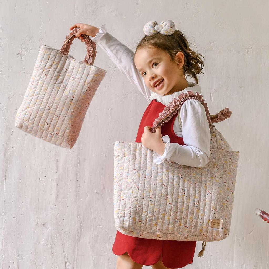 Shoe Bag Sanrio Kids Handbag for Lessons and Lessons [panpantutu] [Panpantutu] (Hello Kitty) Girls'