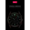 POEDAGAR Orologi da Uomo Moda Pelle Impermeabile Luminosi Top Brand Lusso Quarzo da Polso